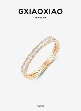 G XIAOXIAO小众设计密镶百搭手镯新年 F16Z33 F16Z34
