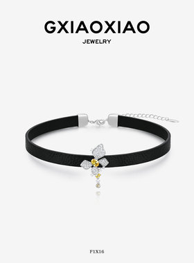 GXIAOXIAO蝴蝶项链F1X16