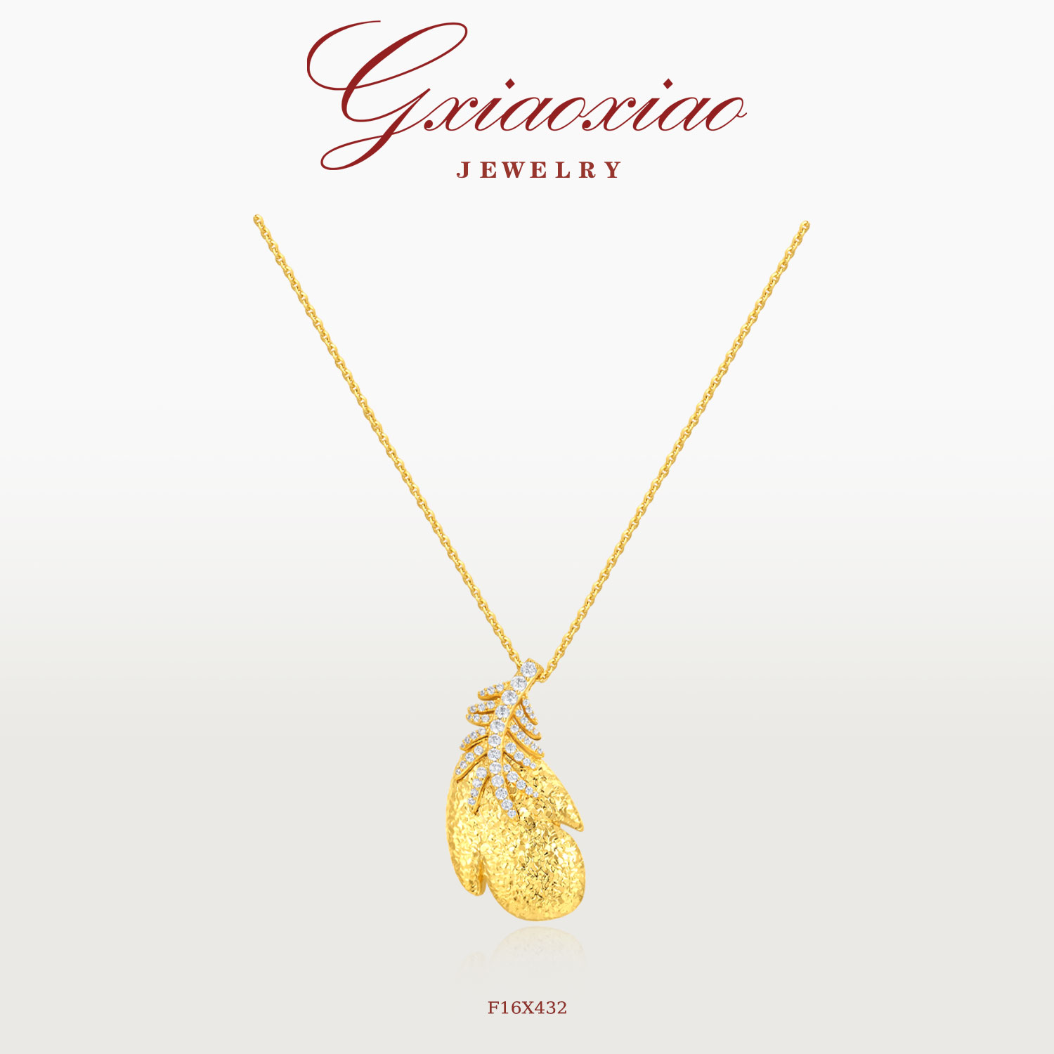 GXIAOXIAO【翎羽】羽毛项链