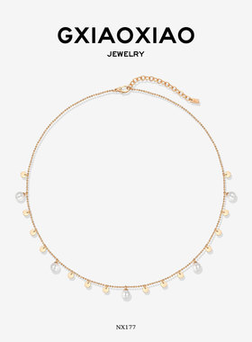 G XIAOXIAO 时尚气质精致百搭锁骨项链 NX177