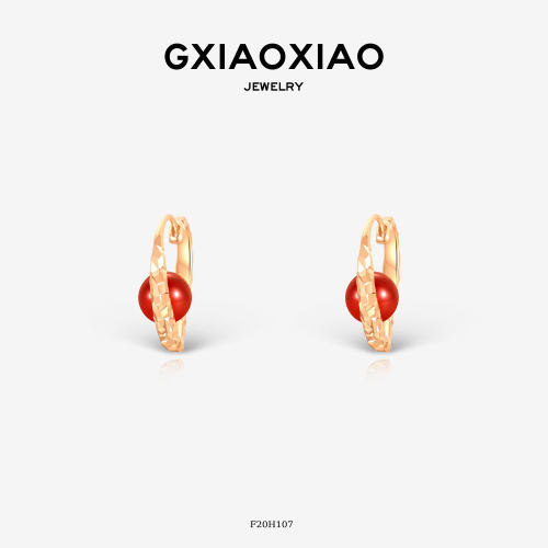 GXIAOXIAO爱心耳环百搭礼物