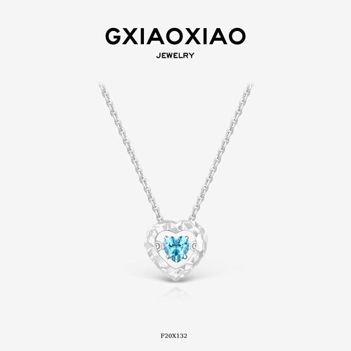 G XIAOXIAO【跳动的心】时尚气质精致高级爱心项链锁骨链F20X132