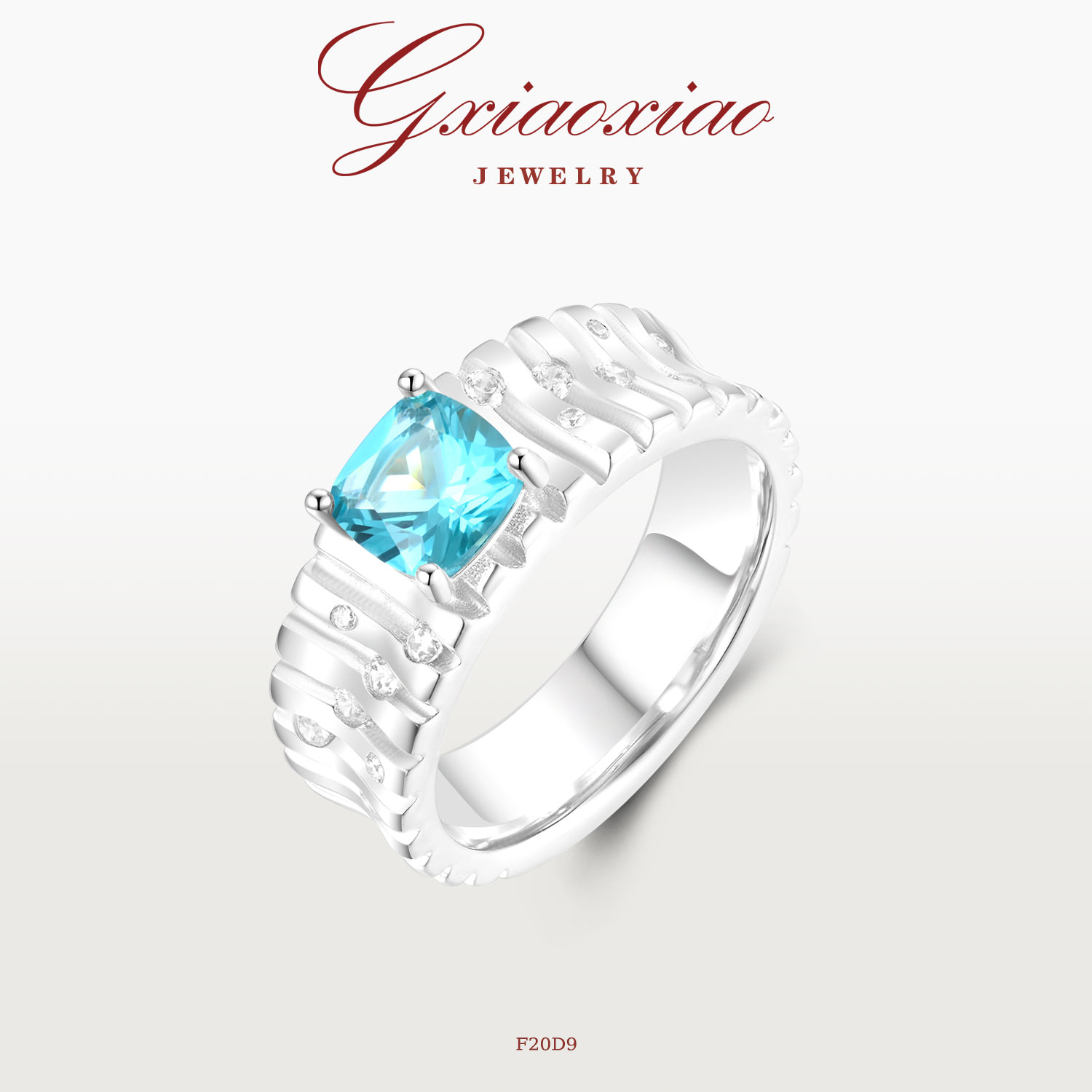 气质时尚高级感简约戒指