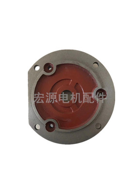 Y系列电机端盖法兰盘立式前盖 Y80Y90Y100Y112Y132 4kw电动机配件