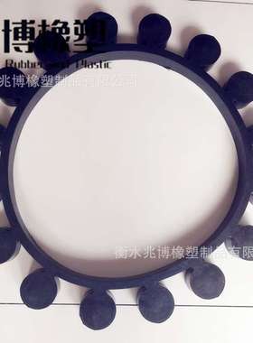 黑色丁腈橡胶耐磨MT梅花垫联轴器弹性垫yox液力耦合器梅花盘制品