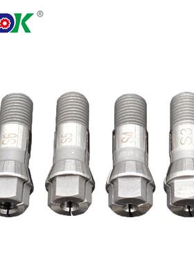 自动钻孔机攻牙机钻床配件攻丝机CT6夹头多轴器夹头弹性丝锥筒夹