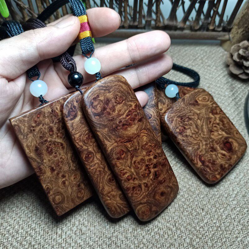 一物一拍 花梨木随型手把件 瘿木瘤疤手捻原木素面V无事牌红木文