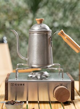 复古工业风户外咖啡手冲壶嘴lm60器细口壶4不锈钢做旧30露营具长0