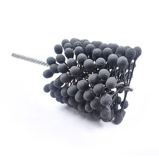 汽缸研磨刷 打磨缸体内孔抛光球 碳化硅工M业球刷 油缸抛光球头刷