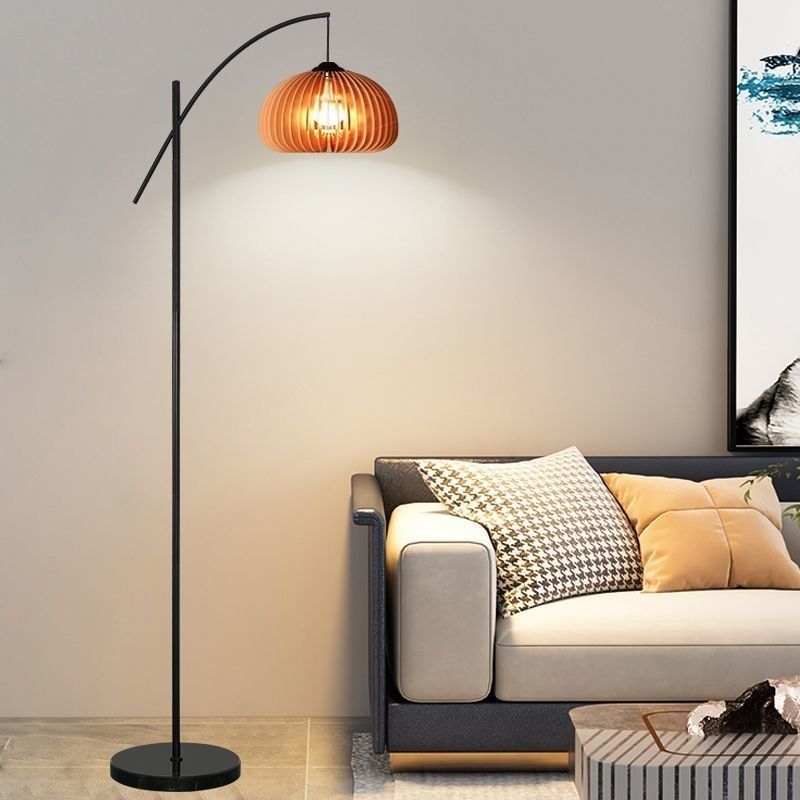 现代简约氛围钓鱼灯客厅落地灯沙发极简立式台灯卧室床头阅读护眼,家装灯饰光源,置物功能落地灯,淘宝优惠券,粉丝福利购,淘宝优惠卷