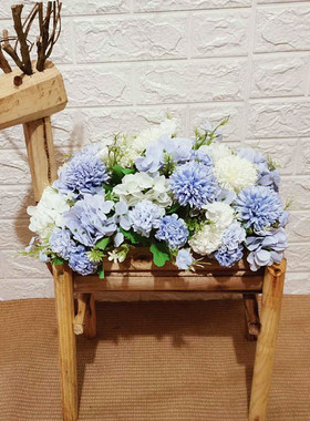 实木小鹿摆件g创意多肉花盆庭院阳台花园布置橱窗幼儿园植物角装