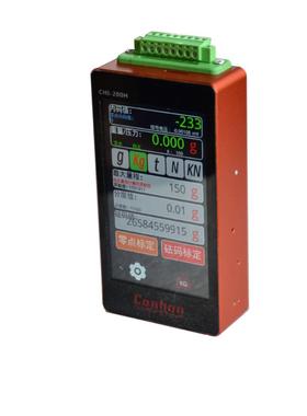 触摸屏手持称重仪表 CHI-200H 导轨安装铝合金称重变送器