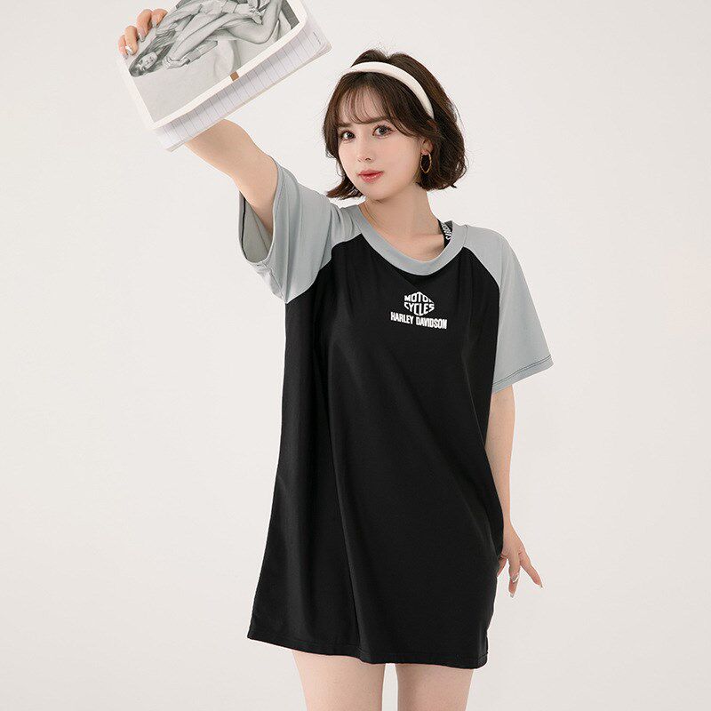 大码泳衣b女分体保守胖mm200斤宽松遮肉显瘦平角裤温泉游泳装250