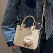 多隔层上班通勤包包2025新款 菜C篮子手提包时尚 百搭单肩斜挎小包