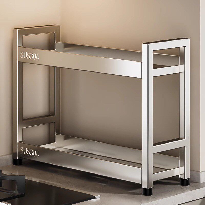 304不锈钢厨房调料置物架极超窄款调味料品油盐酱醋多功能收纳架