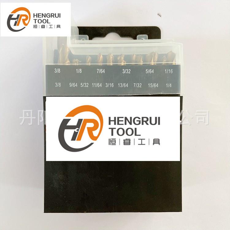 100pc镀钛麻花钻打孔开孔钻头工具