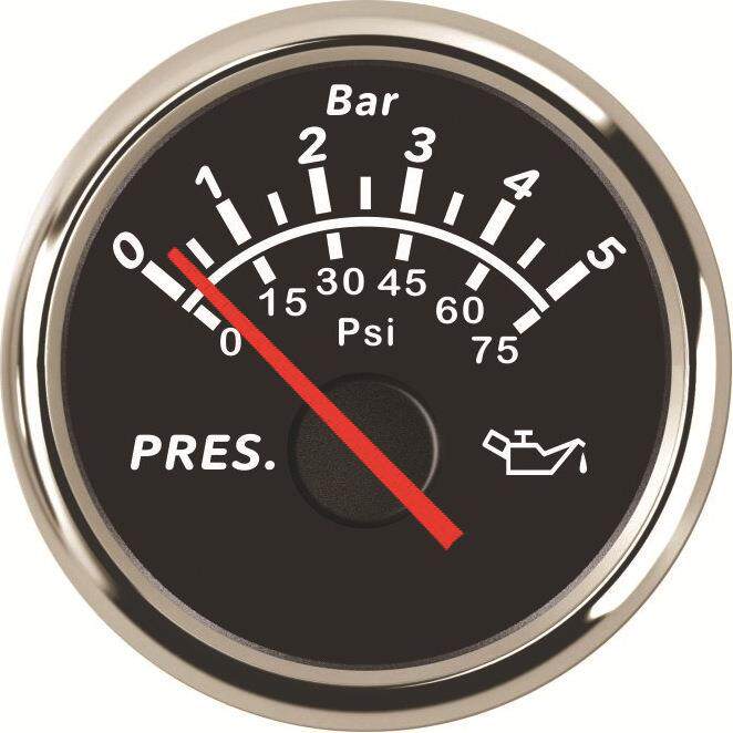 柴油发机动组机油压力 油压表 0-5bar 0-10bar