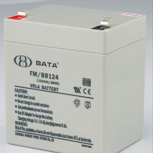 鸿贝蓄电池FM/BB124 12V4AH 后备电源 数据基站 直流通信
