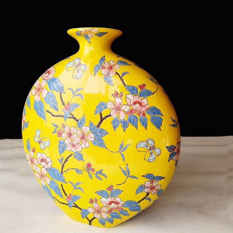 欧式陶瓷花瓶创意摆件客厅装饰品复古美式仿真干花大号插花器花艺,标准件/零部件/工业耗材,车间地垫,淘宝优惠券,粉丝福利购,淘宝优惠卷