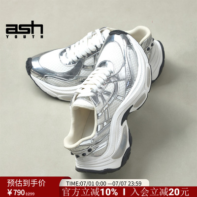 ASHYOUTH2026增高鞋老爹鞋