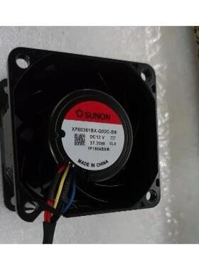 SUNON建准 6038风扇 VF60381BX-000C-S9H 12V 4线 强风暴力风扇