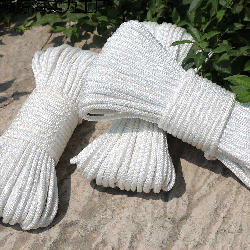 大单尼龙编织捆绑绳子刹车防晒大棚压模耐磨耐用棚绳拉绳农用