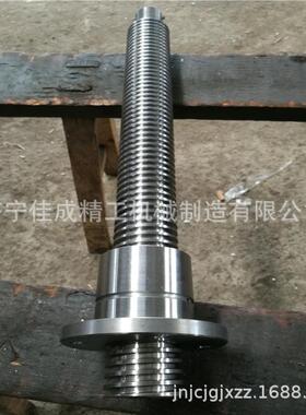 厂家梯形丝杆螺母套装加工Tr50机床丝杆调质钢丝杆螺母正反牙