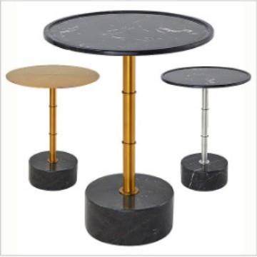 YH60/61厂家直销石头边几创意艺术角几客厅书房酒店沙发五金奢