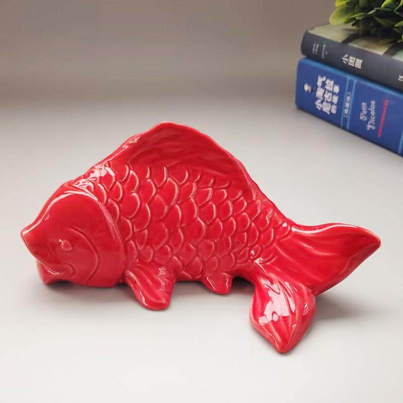 现代简约陶瓷摆件家居饰品酒柜电视柜装饰品创意桌面客厅鱼摆设,鲜花速递/花卉仿真/绿植园艺,割草机/草坪机,淘宝优惠券,粉丝福利购,淘宝优惠卷