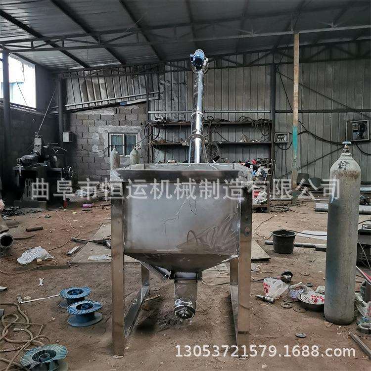 水泥煤灰螺旋输送机 干粉沙子颗粒管式上料机