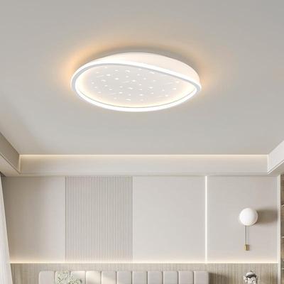 创意卧室灯简约现代led吸顶灯圆形客厅灯北欧餐厅灯书房房间灯具