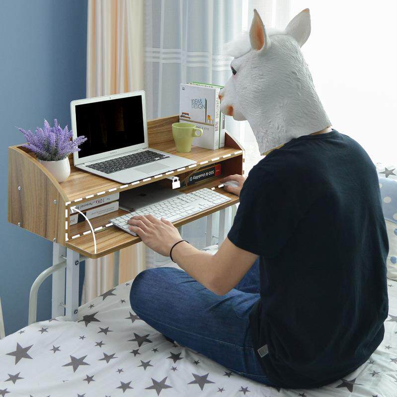 1【厂家】创意宿舍电脑桌 床上用上铺床桌 寝室神器懒人书桌