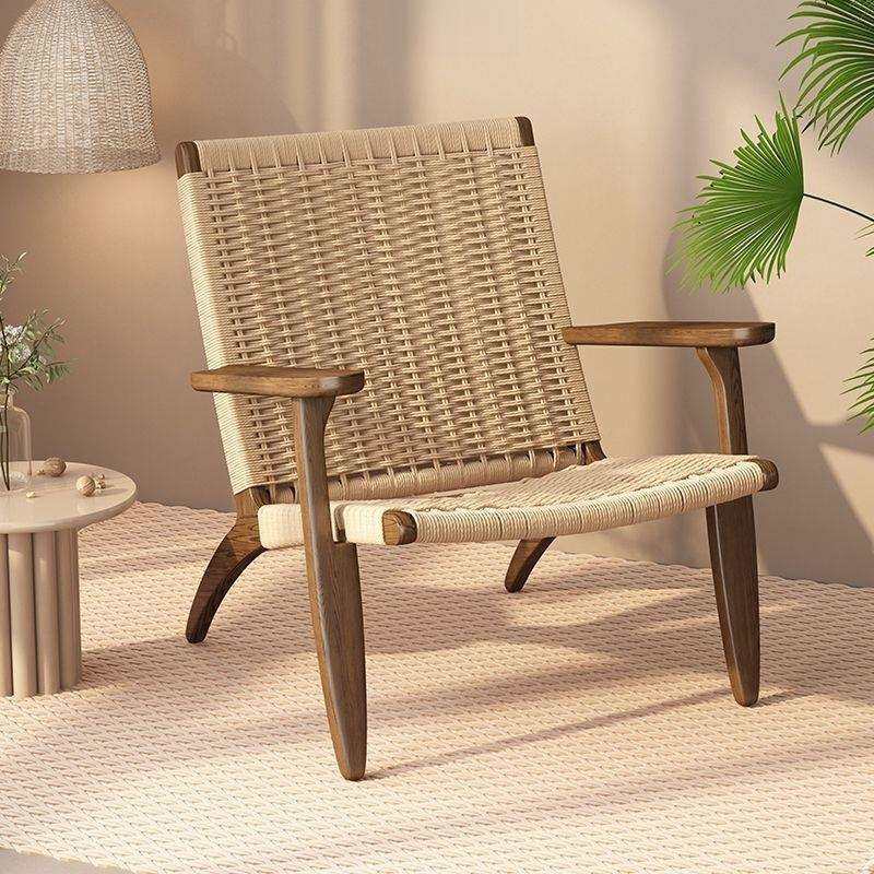 单人椅马鞍编藤椅阳台休闲麻绳扶手靠背懒人椅子,商业/办公家具,商用藤编家具,淘宝优惠券,粉丝福利购,淘宝优惠卷