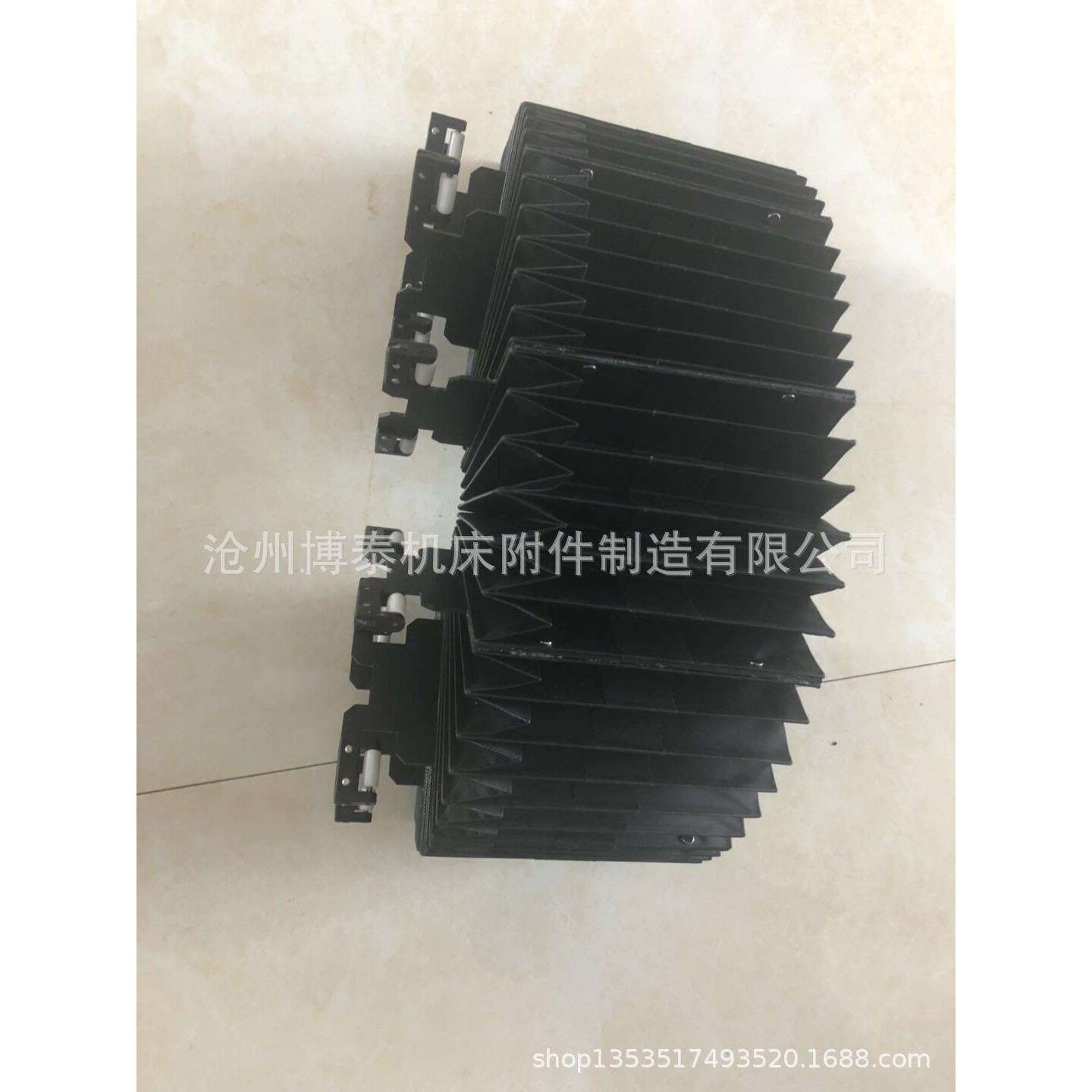 汽车生产线升降平台防护罩 方形风琴式防尘防水防油保护罩