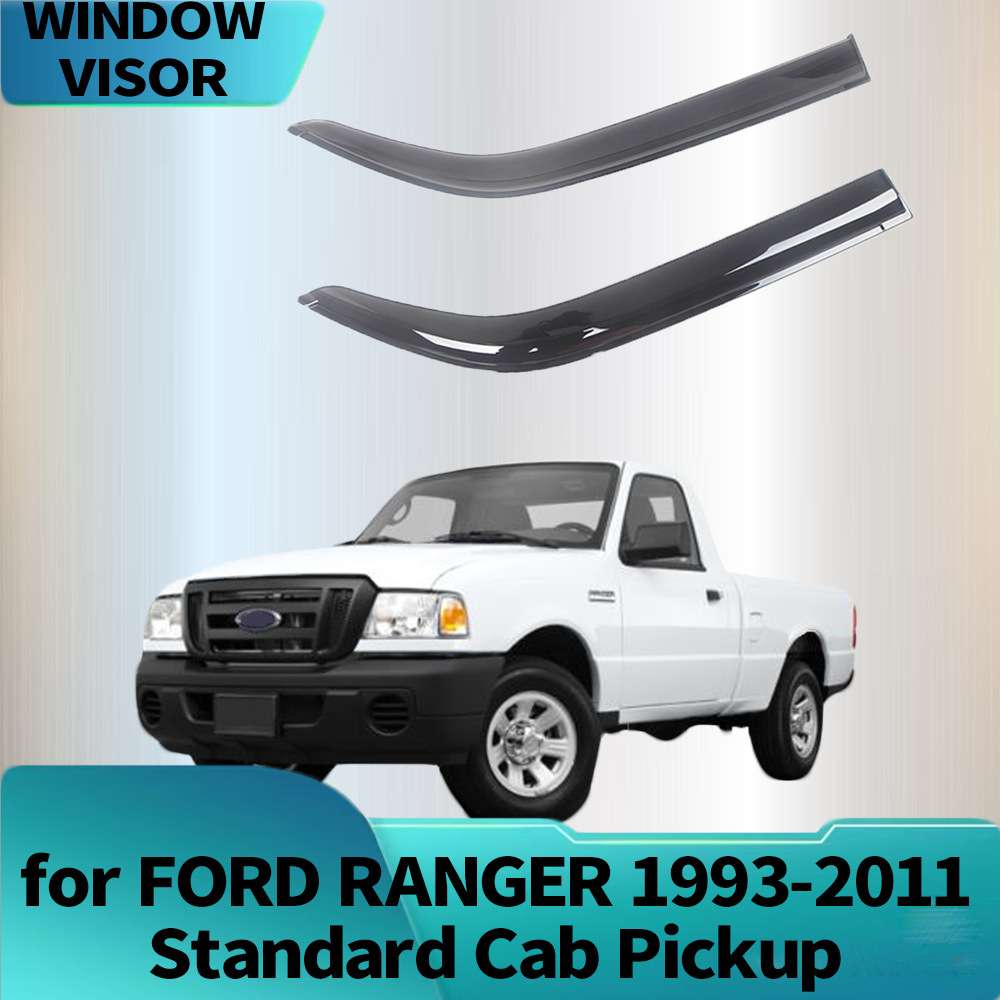 适用福特FORD RANGER?1993-2011 Standard晴雨挡侧窗导流板雨眉