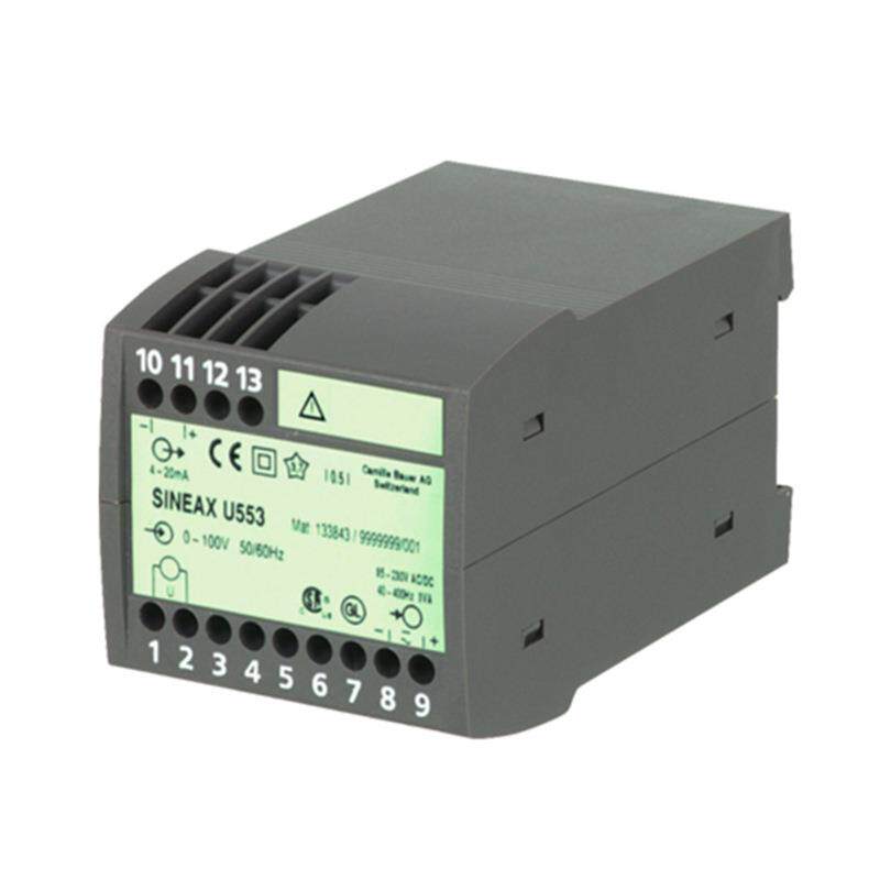 高美单功能电压变送器 SINEAX U553 德国GMC-I