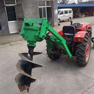 大型植树造林挖坑机 农用园林汽油挖坑机 手推式多功能快速打眼机