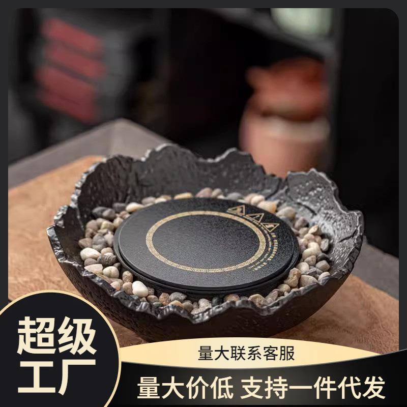 围炉煮茶家用电陶炉烧水壶煮茶器具全套烤奶茶套装养生玻璃煮茶壶