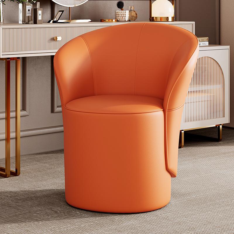 轻奢卧室梳妆台化妆凳家用网红美甲椅子创意阳台休闲单人小沙发椅