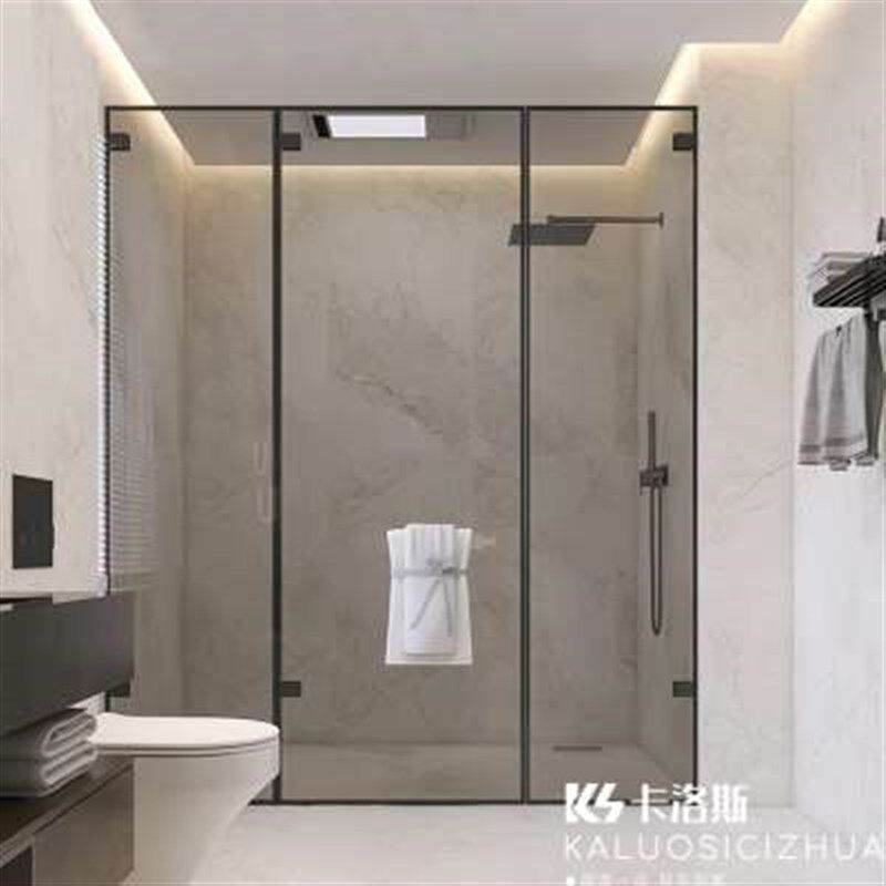 寒江雪柔光大理石瓷砖800x800卧室客厅地砖厨房浴室墙砖防滑耐磨
