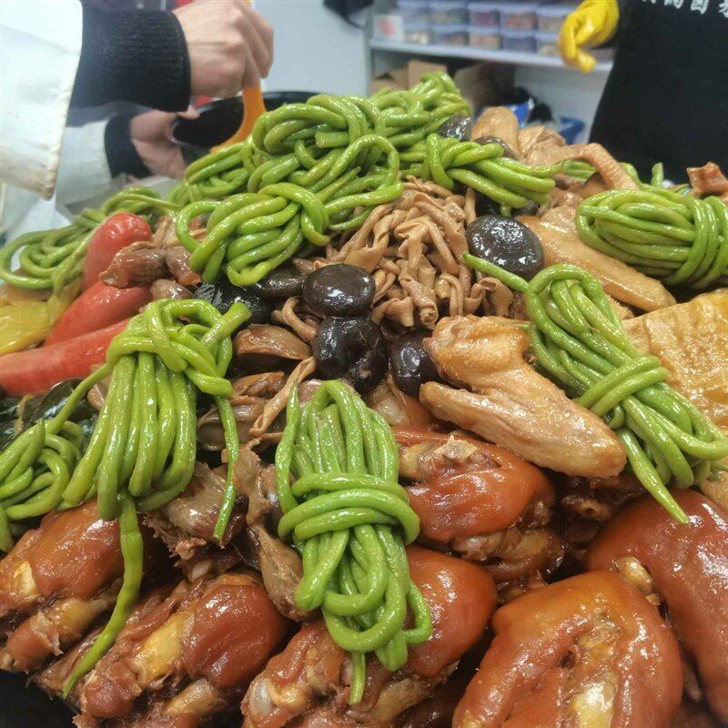 大锅卤菜锅 卤肉熟食保温摆摊锅 卤肉专L用锅摆地摊卤肉专用盆锅