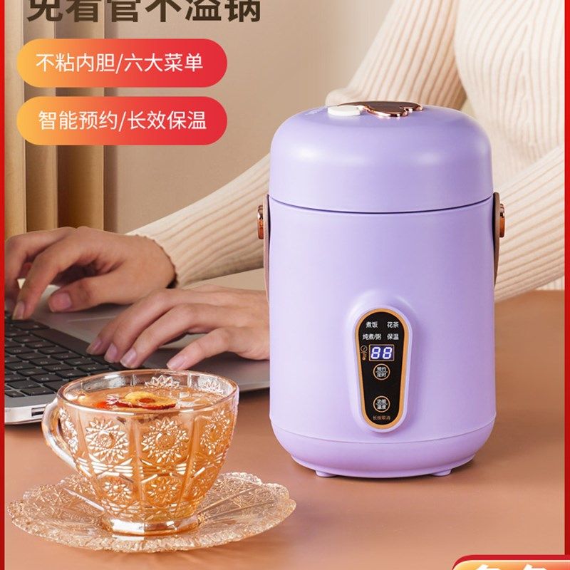 多功能内胆新款盖子式养生锅迷你智能煮粥煲汤小电炖W盅宝宝辅食
