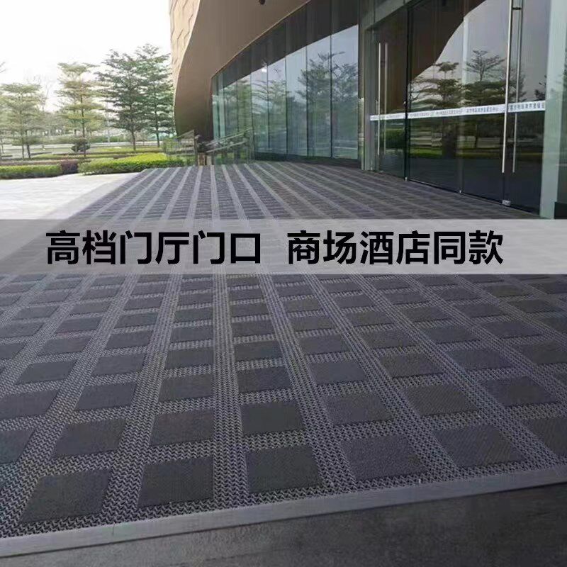 大厅门口地垫除尘防滑脚垫商用进门E地毯定制机场酒店垫子拼接模