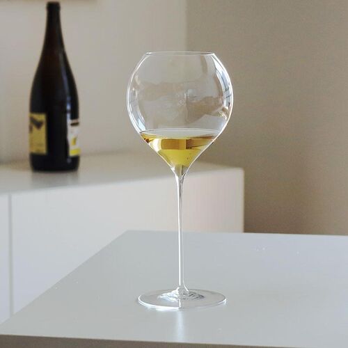 高级感白c葡萄酒杯水晶玻璃薄款香槟杯水滴款红酒杯高级感鸡尾酒