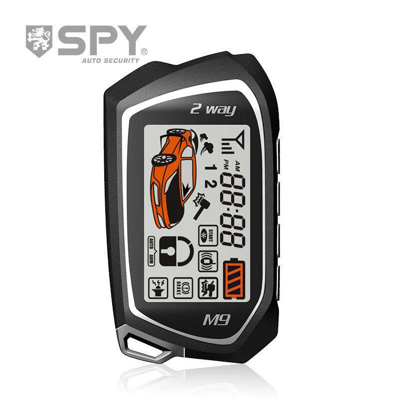 小飞将Car Alarm System 2-Way震动感应报警1500米远程启动防盗器