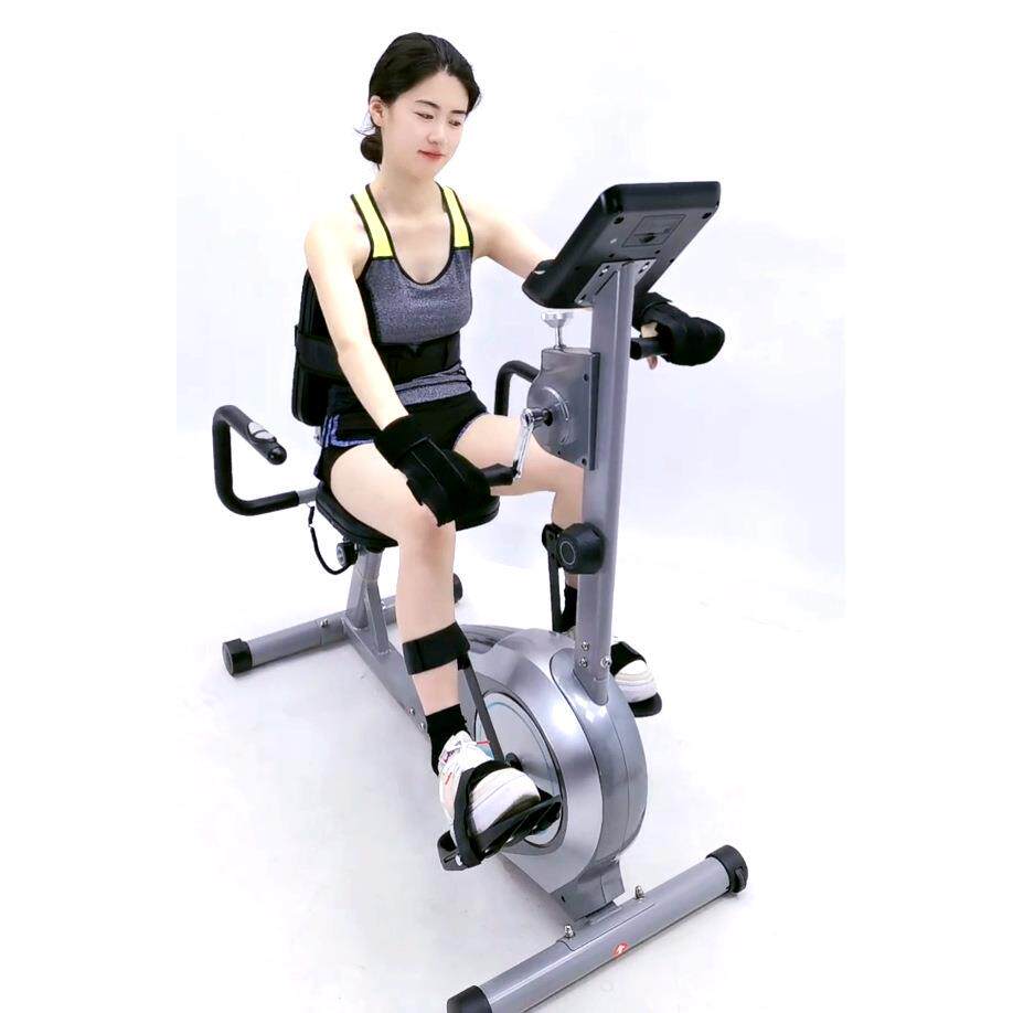 源头工厂卧式健身车家用动感单车老人上下肢功率车室内运动器材