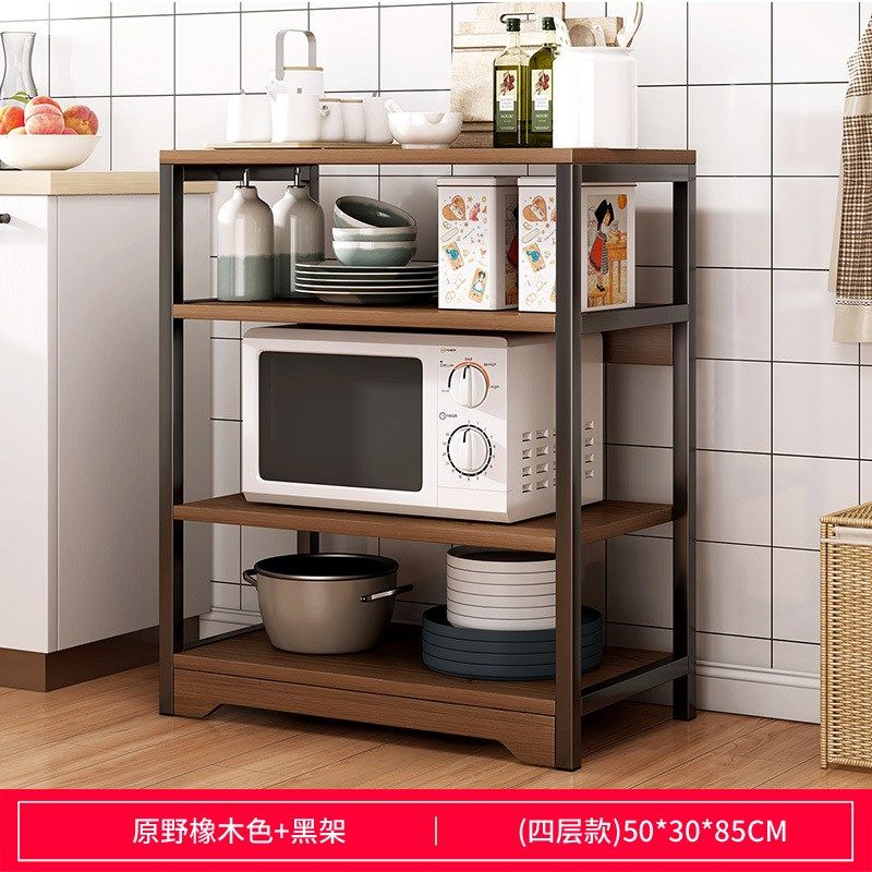 书架置物架卧室多层收纳架靠墙展示架子储物架收纳承重加高落地架