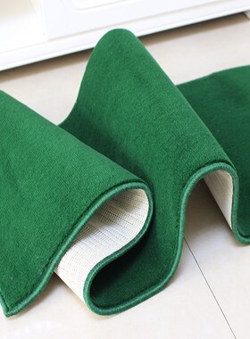 华德绿色厨房毯防滑垫加厚防油吸水地毯卧M室门口飘窗可定制地垫