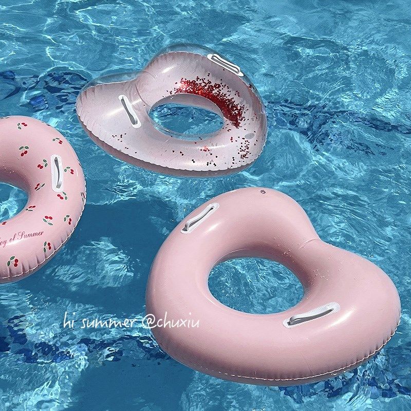 ins网红爱心儿童游泳圈带把手亮片粉色心形坐圈海绵裤兜宝宝座圈,运动/瑜伽/健身/球迷用品,游泳圈,淘宝优惠券,粉丝福利购,淘宝优惠卷