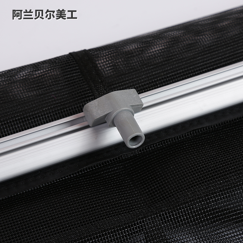 可折叠资料架展架便携排网布资料架 文件架广告网布架落地资料架